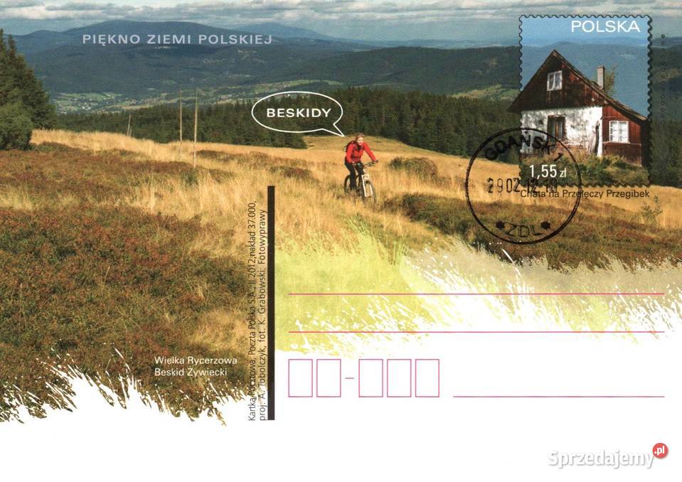 Całostki karty pocztowe 2012r Konin