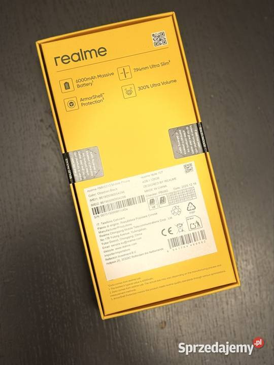 Realme Note 70 T wielkopolskie Komorniki
