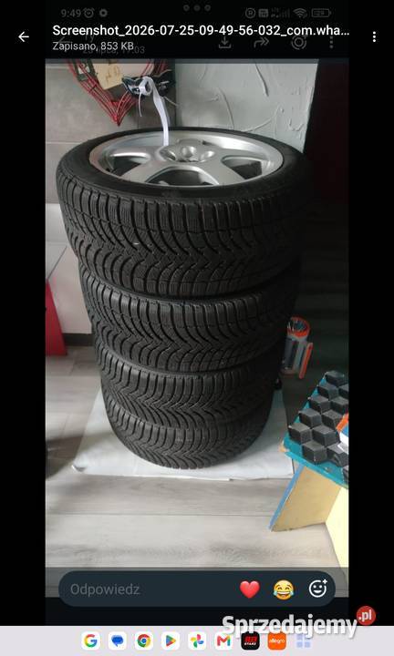 Koła Alufelgi 17 5x100 Audi Golf Opony Zima śląskie Cieszyn