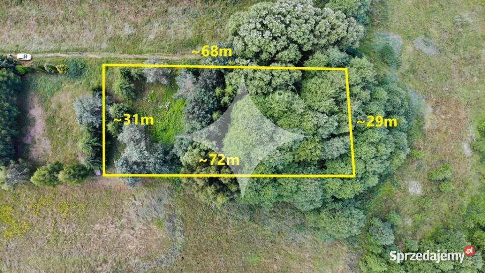 Działka rolnobudowlana j Tajno Orzechówka