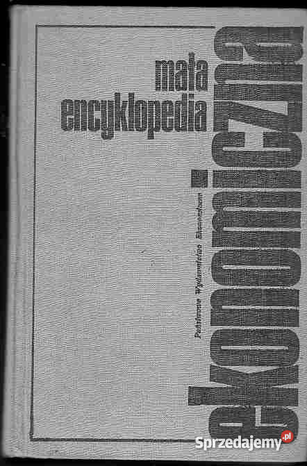 1791 MAŁA ENCYKLOPEDIA EKONOMICZNA ZBIOROWA Czyrna