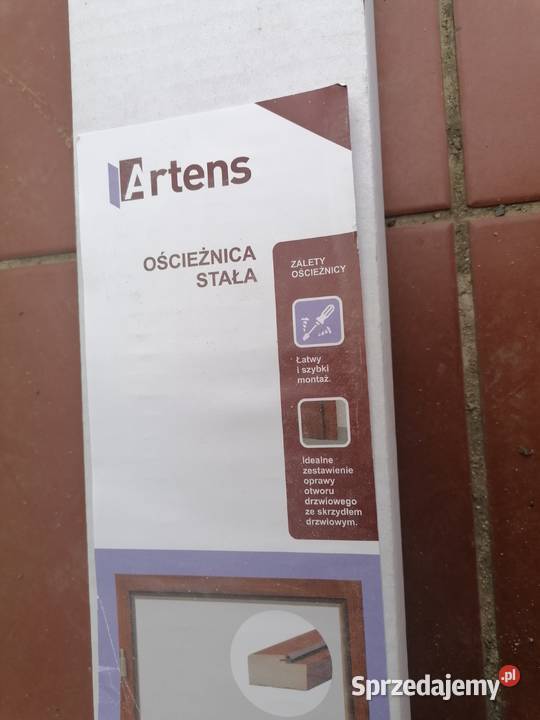 Drzwi łazienkowe z ościeżnicą 90L Stargard