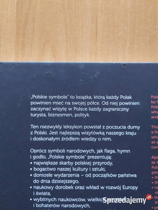 Książka Polskie symbole Polish symbols Katowice