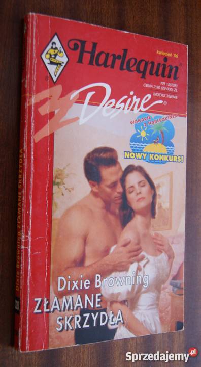 Harlequin Dixie Browning Złamane skrzydła romanse Parczew