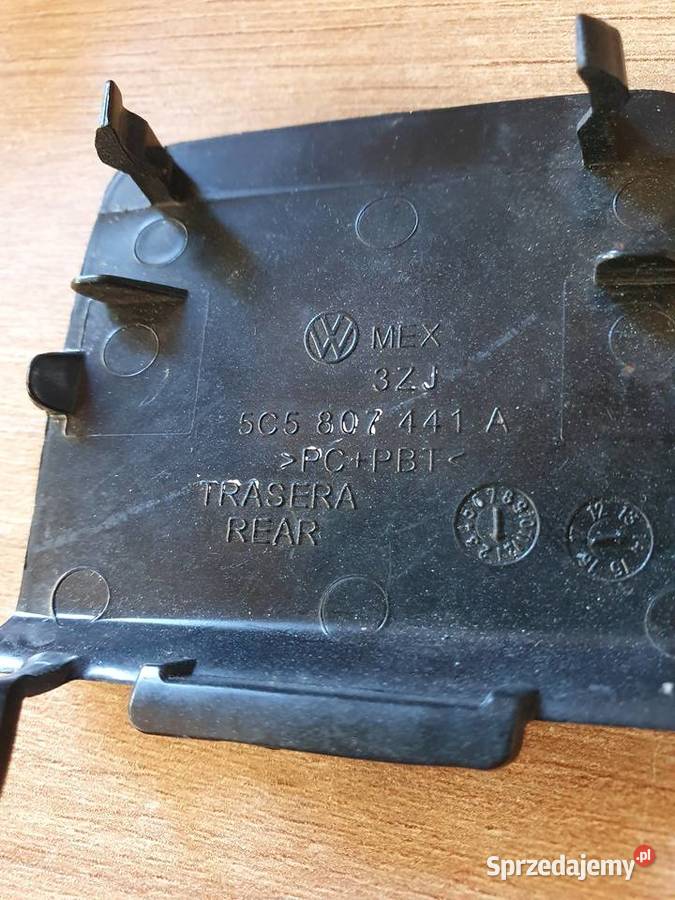 VW BEETLE 5C5 ZAŚLEPKA HAKA ZDERZAKA TYŁ osobowe Międzychód