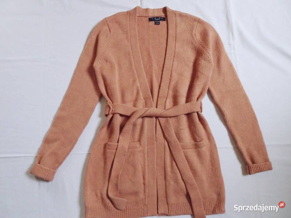 Modny Sweter Ciepły kardigan Amisu 36 S Nowy Sącz