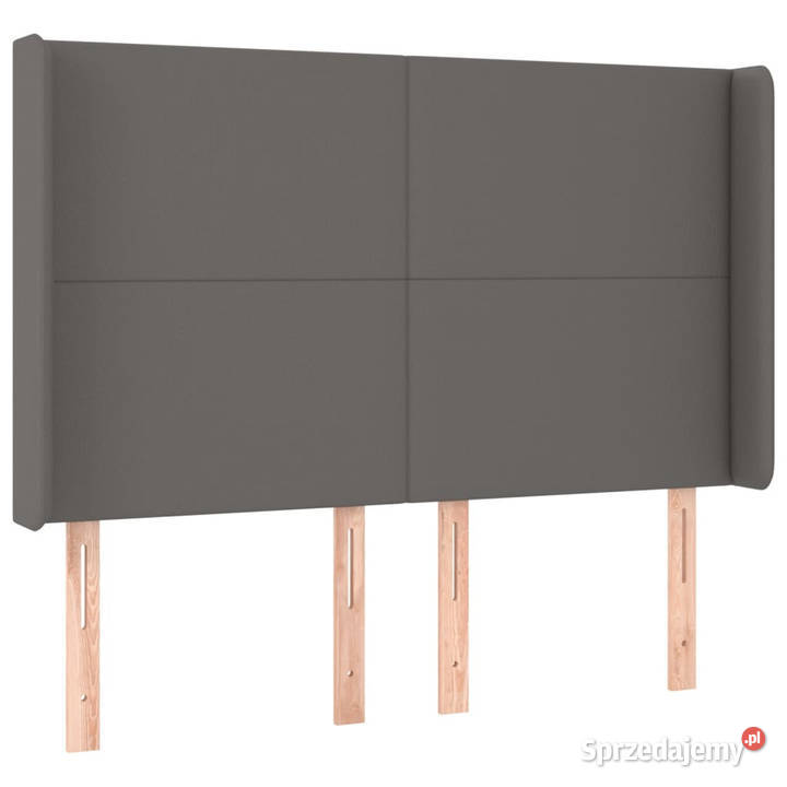 Zagłówek uszak szary 147x16x118128 sztuczna Warszawa sprzedam