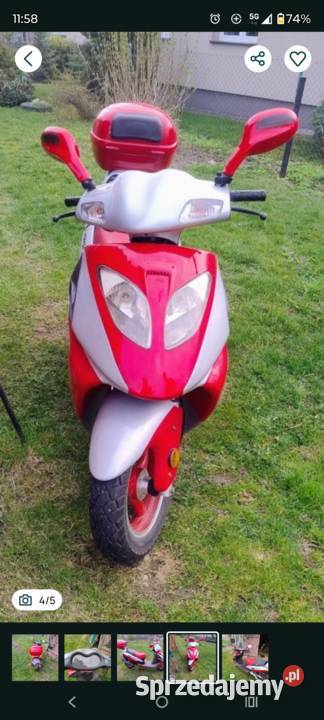 Skuter zipp Motocykle, skutery, quady lubelskie