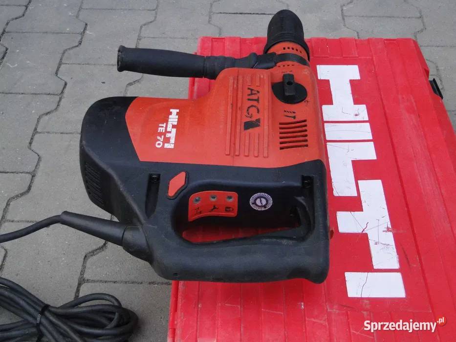 Młot HILTI TE 70 ATC kująco wiercący SDS Mocny małopolskie Łętownia