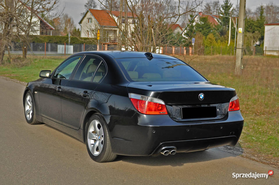 BMW E60 30D skórzana tapicerka Warszawa