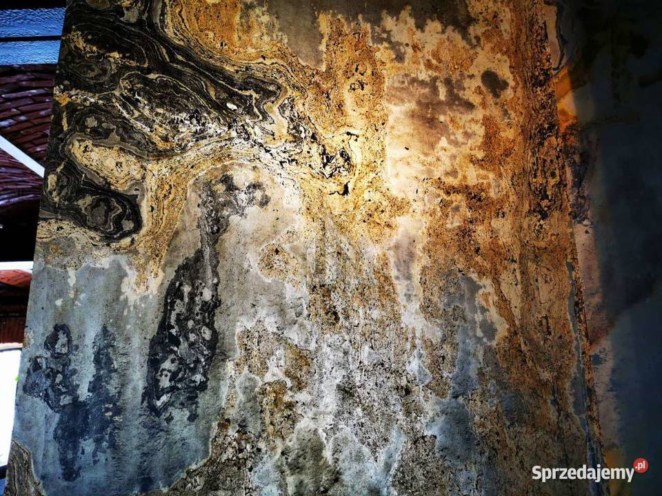 Fornir kamienny transparentny C Gold kamień do Wykończenie dolnośląskie Wrocław