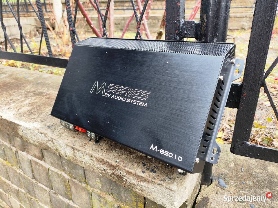 Wzmacniacz samochodowy 1 kanał monoblok Audio