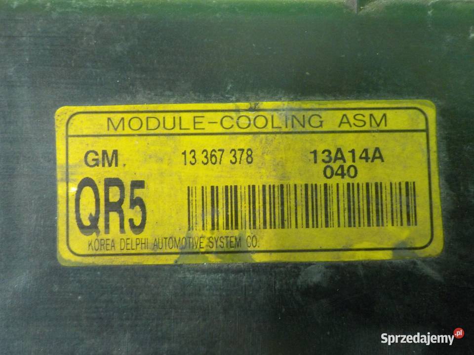 CHEVROLET ORLANDO 20 VCDI 13r 5D wentylator