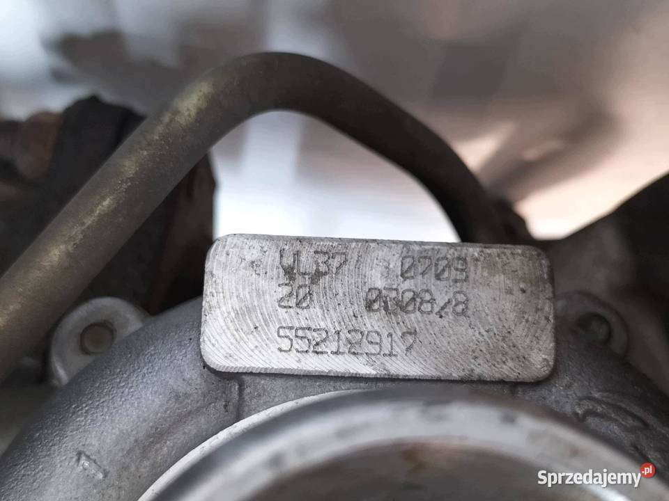 TURBOSPRĘŻARKA 55212917 14 Fiat Bravo II