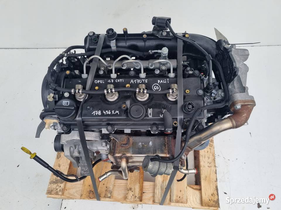 SILNIK Opel Astra IV J 17 CDTI 110 Silniki kompletne Janów sprzedam