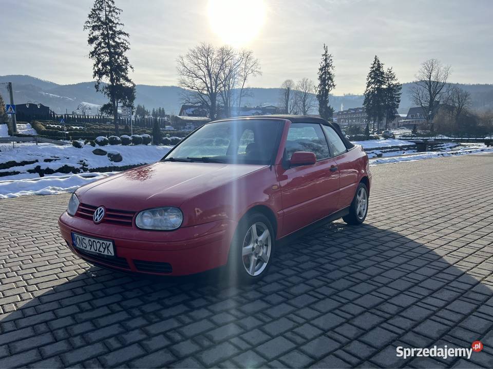 Volkswagen Golf kabriolet 19tdj IV mk35 Limanowa sprzedam