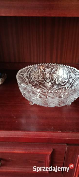 Misa kryształowa na owoce wys11 fi 24 Wrocław sprzedam