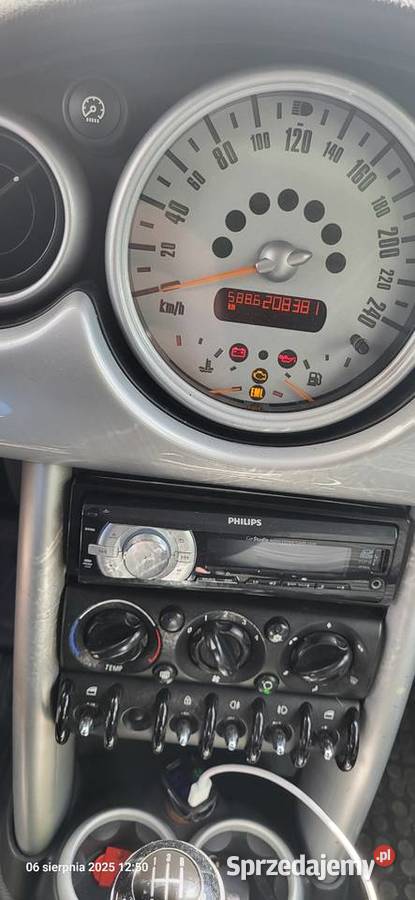 Mini one 16 benzyna 2002 r światła przeciwmgielne Marki