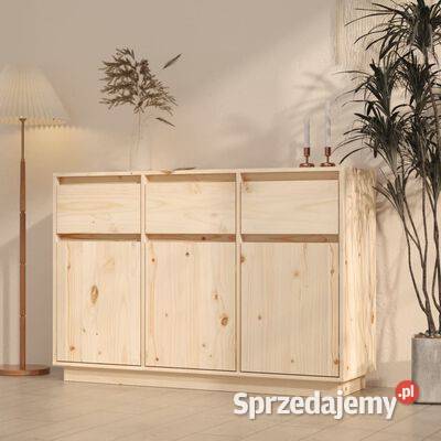 vidaXL Szafka 110x34x75 lite drewno sosnowe Warszawa sprzedam