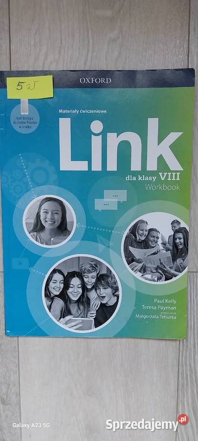 Angielski Link kl VIII workbook mazowieckie
