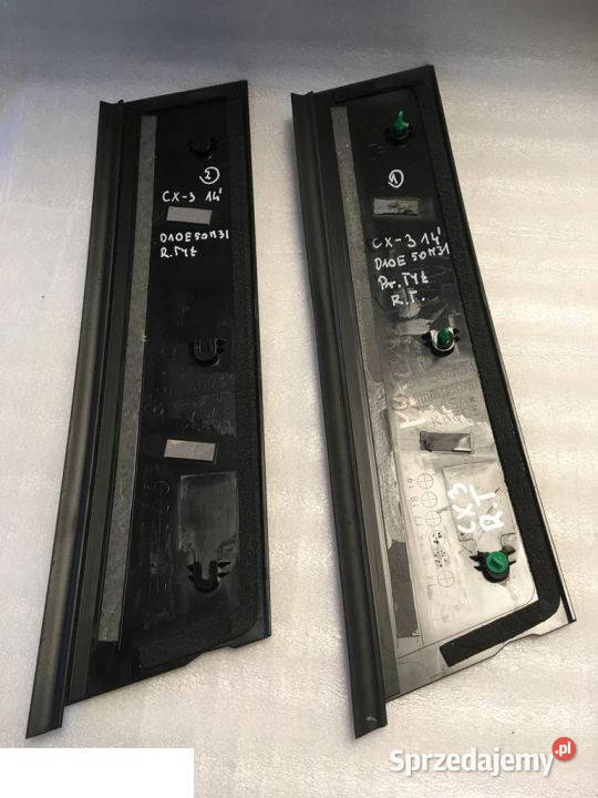 MAZDA CX3 2014 LISTWA PIONOWA DRZWI PRAWA TYLNA Kozubszczyzna