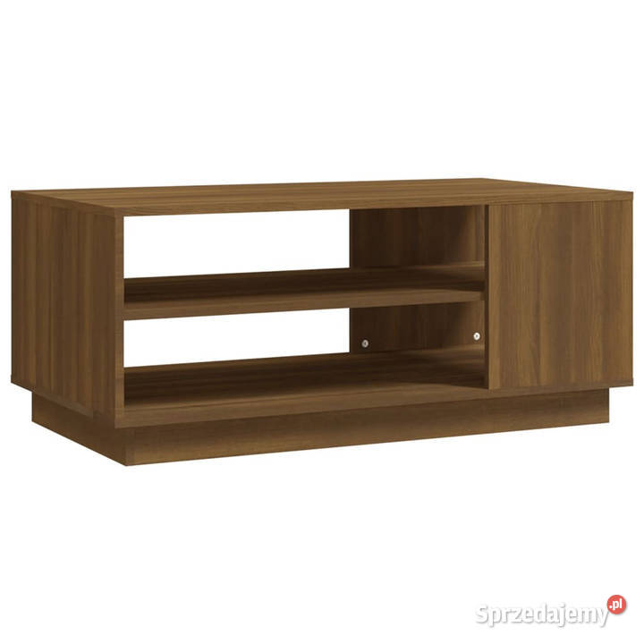 Stolik kawowy brązowy dąb 102x55x43 WM813085 Warszawa