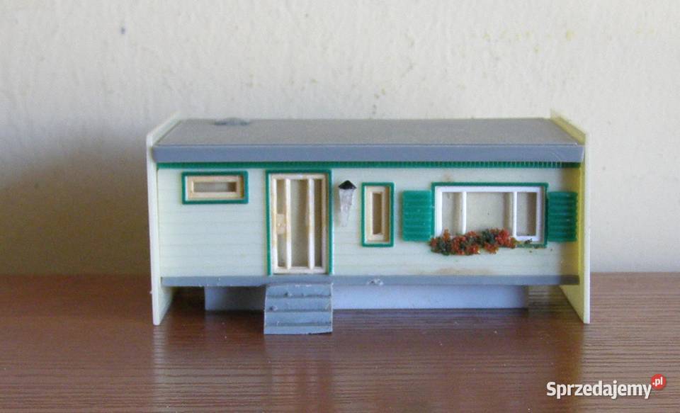 Domek na makietę 19 kolejka skala TT łódzkie Łódź
