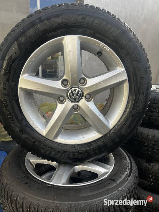 Sprzedam felgi opony zimowe Volkswagen OE Strzałków