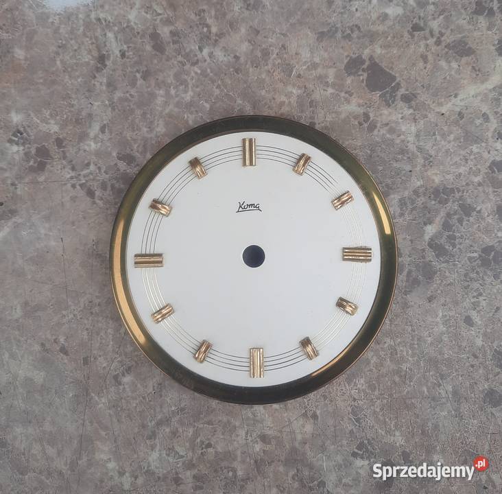 121 Tarcza starego zegara Koma roczniak 102mm Tczew sprzedam