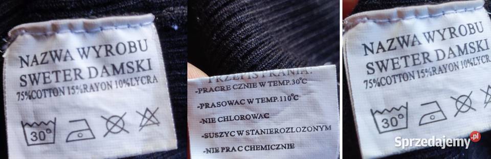 klasyczny ponadczasowy czarny elastyczny sweter