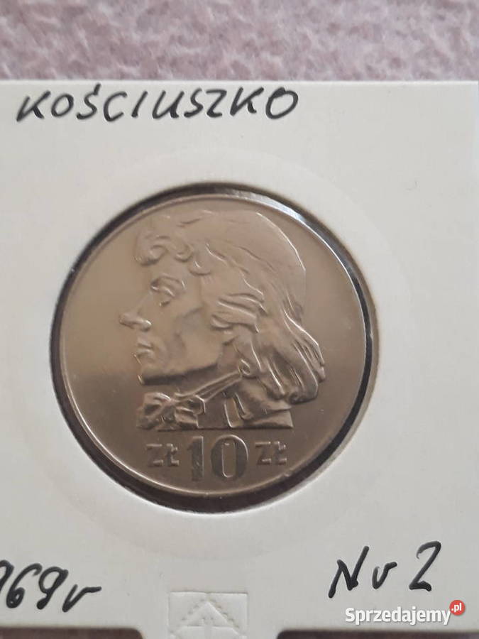 10 T Kościuszko 1969 r 2 Mennicze