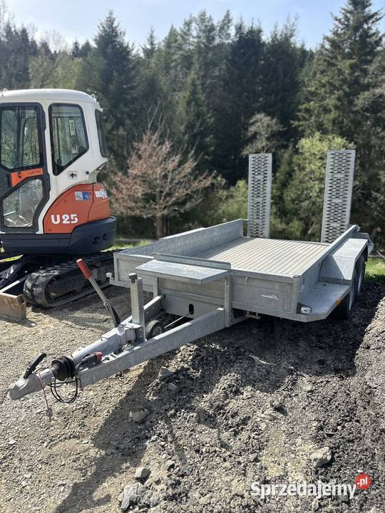 Przyczepka pod minikoparkę marki Saris Magnum 2760kg małopolskie Nowy Sącz