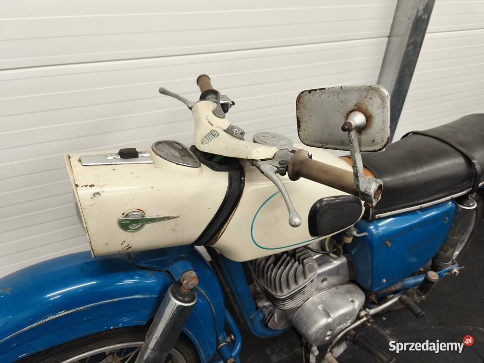 MZ ES 125 z dokumentami uszkodzony sprzedam
