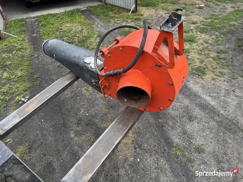 Kosz na trawę wysoki wysyp turbina ssawa rura Pobiedziska sprzedam