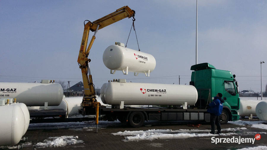 Zbiornik na gaz 6400l butla na GAZ PROPAN LPG Płońsk