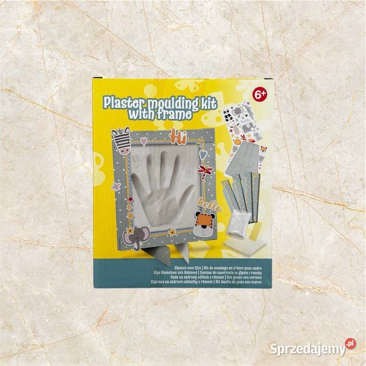 Gipsowy docisk rączkistópki dziecka zestaw Pozostałe Kielce