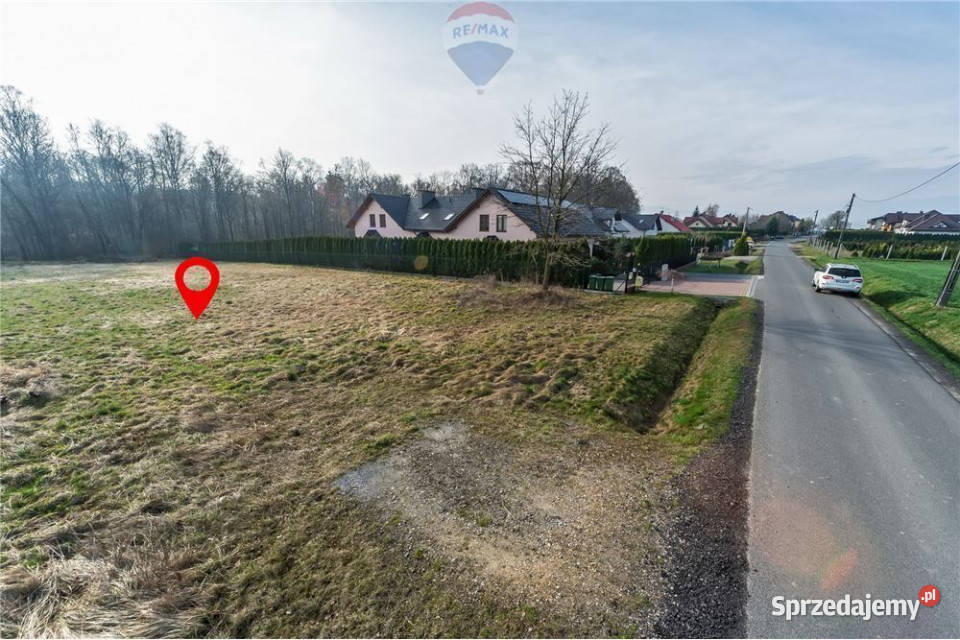 Działka budowlana 2426m2 z furtką do lasu Pisarzowice sprzedam