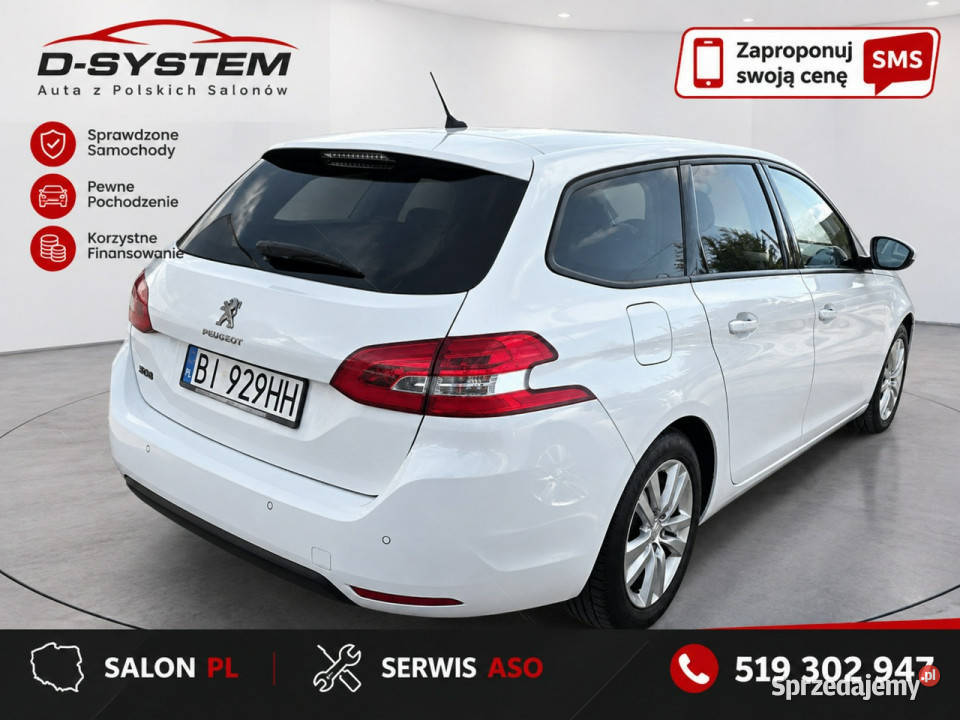 Peugeot 308 SALON POLSKA 2Właściciel Super Stan 130KM podlaskie Białystok