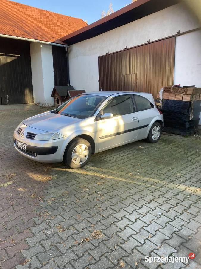 Renault Megane2 Benzyna 2005r małopolskie Szczytniki