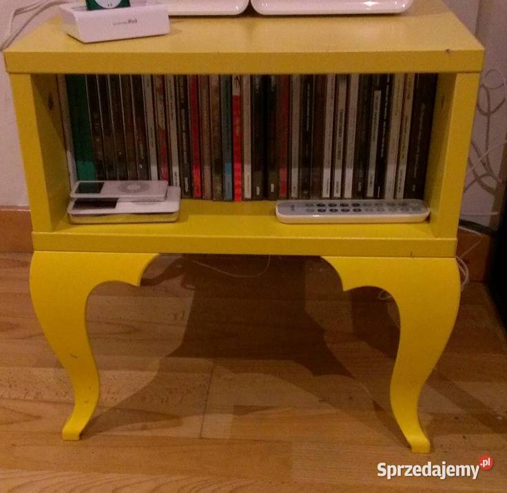 Stolik nocny-drewno IKEA LEKSVIK - komoda - szafa - stół