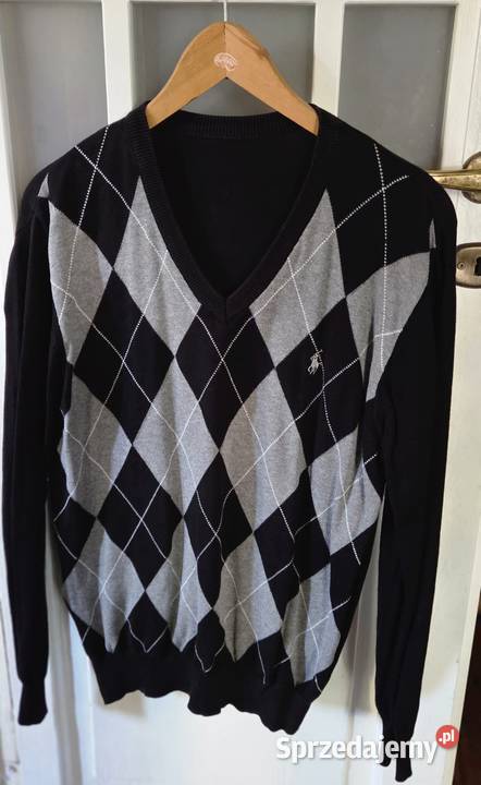 Ralph lauren L sweter czerwony bawełna L 100 Moda i Styl Warszawa
