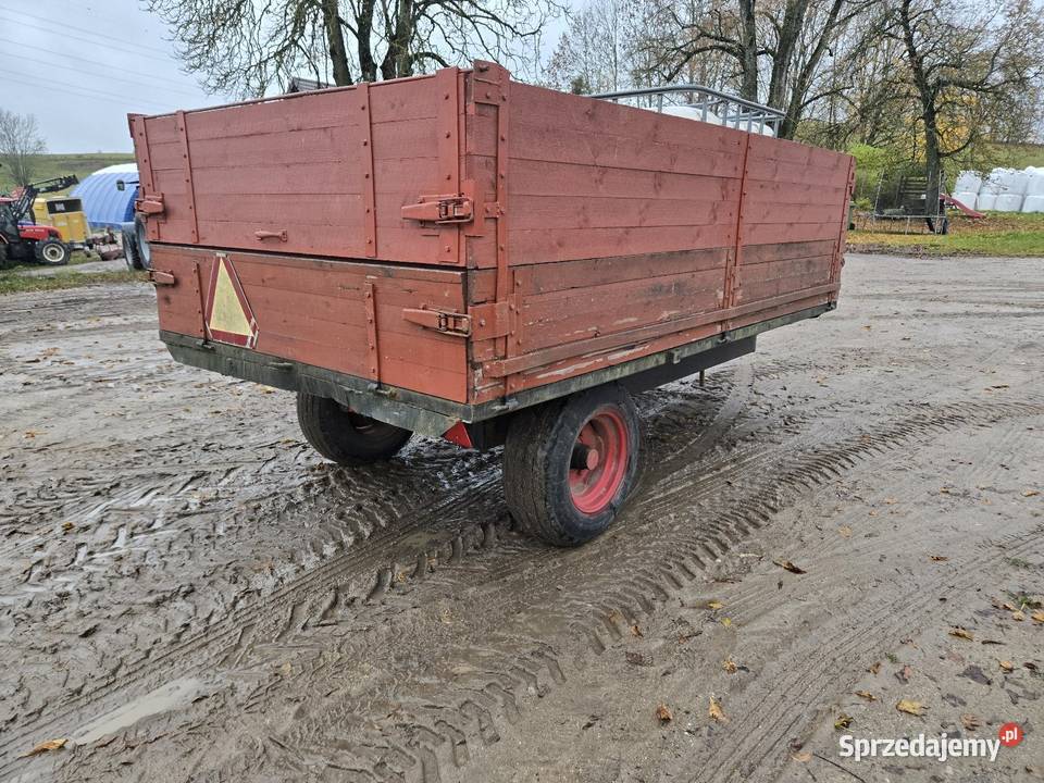 Przyczepa wywrotka 5ton Przyczepy rolnicze podlaskie Szołtany