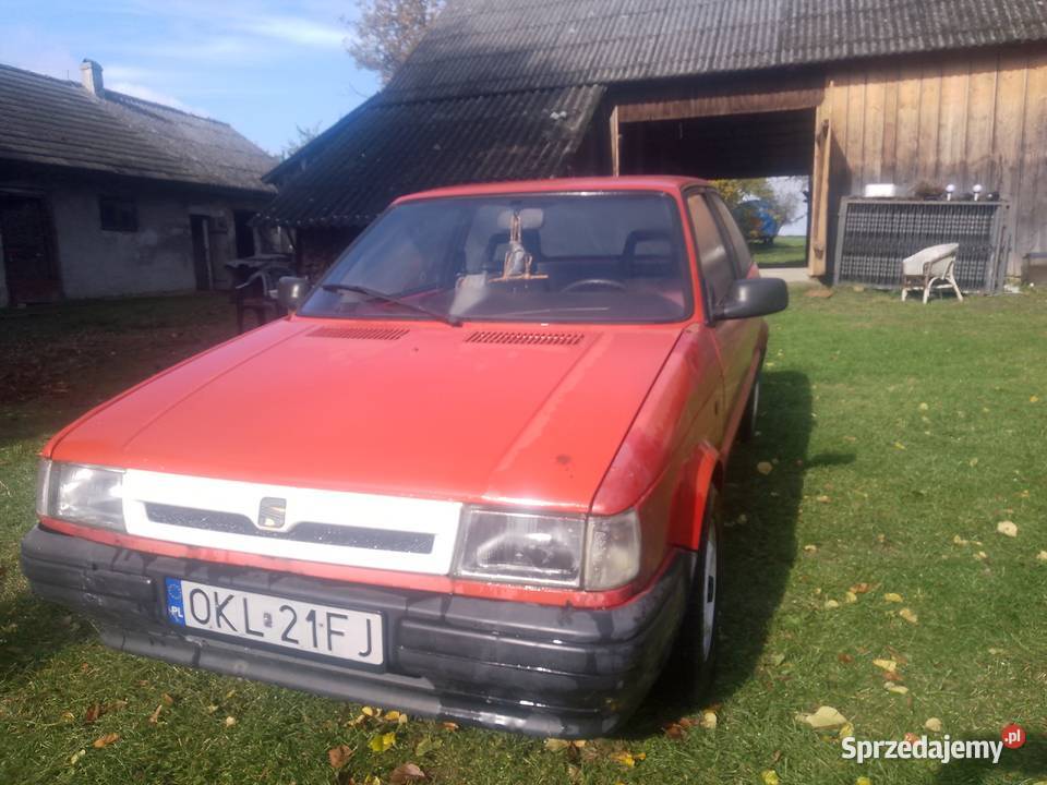 Seat Ibiza 1 generacji jezdny zarejestrowany Kielce sprzedam