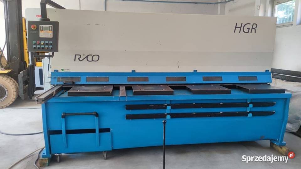 Nożyce gilotynowe RICO HGR 310 Produkcja dolnośląskie Jelenia Góra