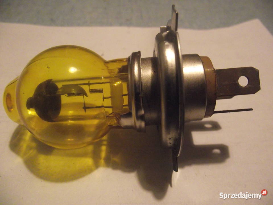 Żarówka H4 12v Zółta osobowe dolnośląskie Wrocław