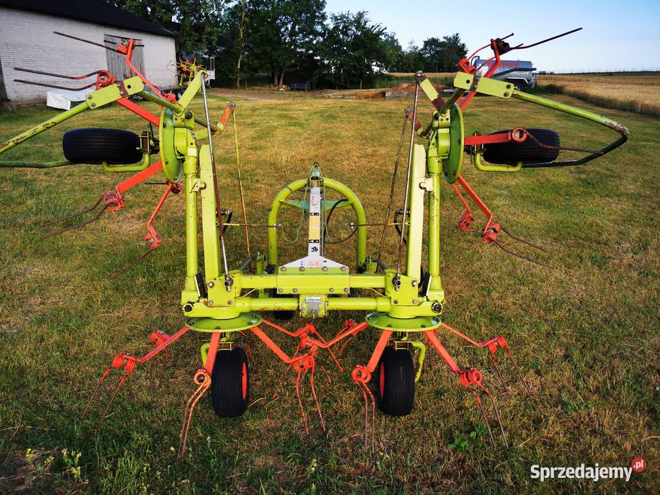 Przetrząsarka przewracarka Claas Volto450H łódzkie Piotrków Trybunalski