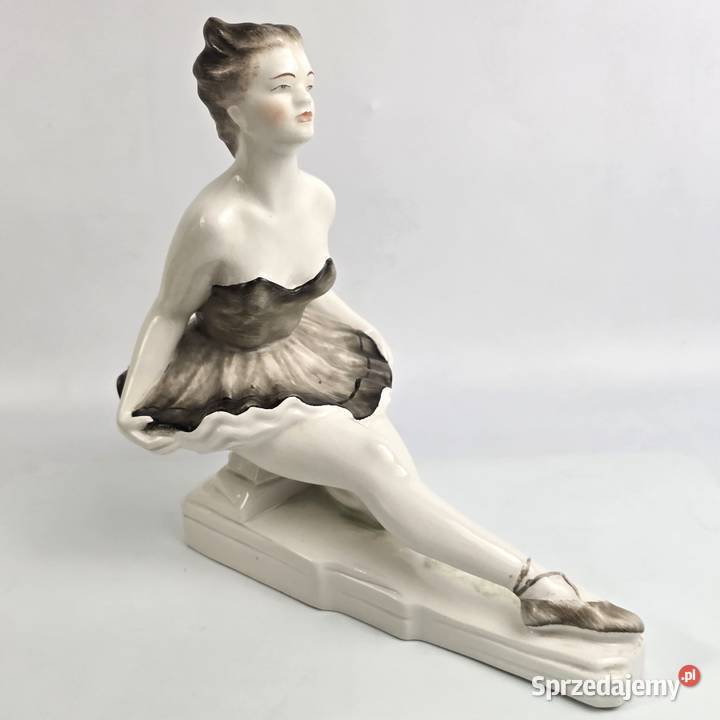 Balerina figurka w stylu Art Deco Olh Sndor