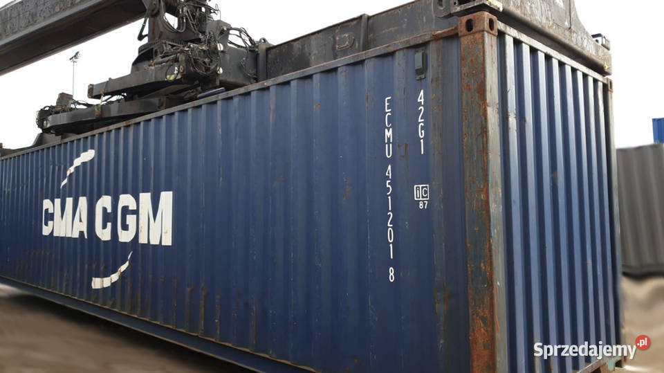 Kontener morski 40DVDC magazyn garażsprzedam Gdańsk