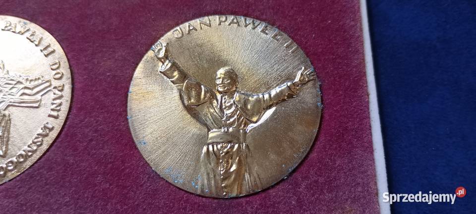 Stare monety Medal Jan Paweł II 1983 171 Lesko