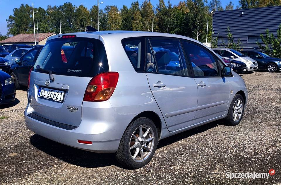 Toyota Corolla Verso 18 LPG AUTOMAT 1800cm3 Łódź